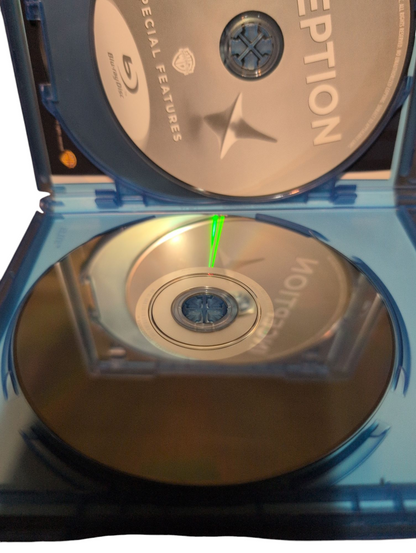 Inception - All Perfect Discs - Blu Ray - DVD - 3 Discs - Leonardo DiCaprio