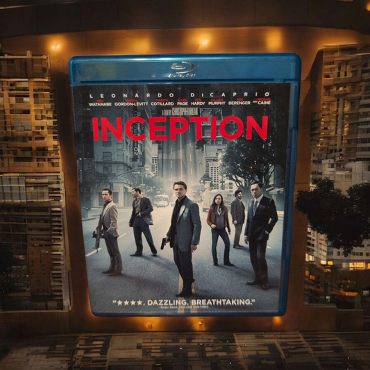 Inception - All Perfect Discs - Blu Ray - DVD - 3 Discs - Leonardo DiCaprio