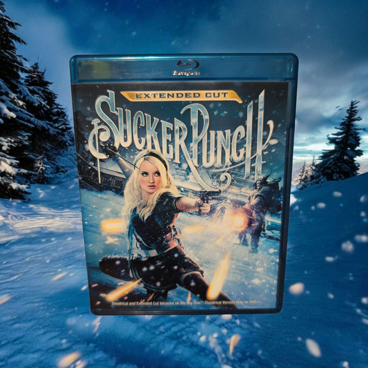 Sucker Punch - All Perfect Discs - Blu-Ray - Extended Cut Disc - Free Shipping