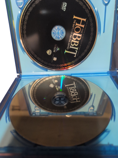 The Hobbit - Battle of Five Armies - Perfect Discs - Blu Ray - 3 Disc Set