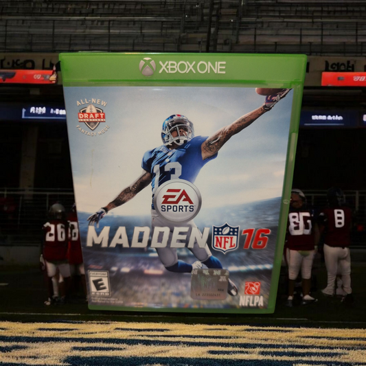 Madden NFL 16 - Microsoft - Xbox One - Great Disc - Football - NFL - Classic