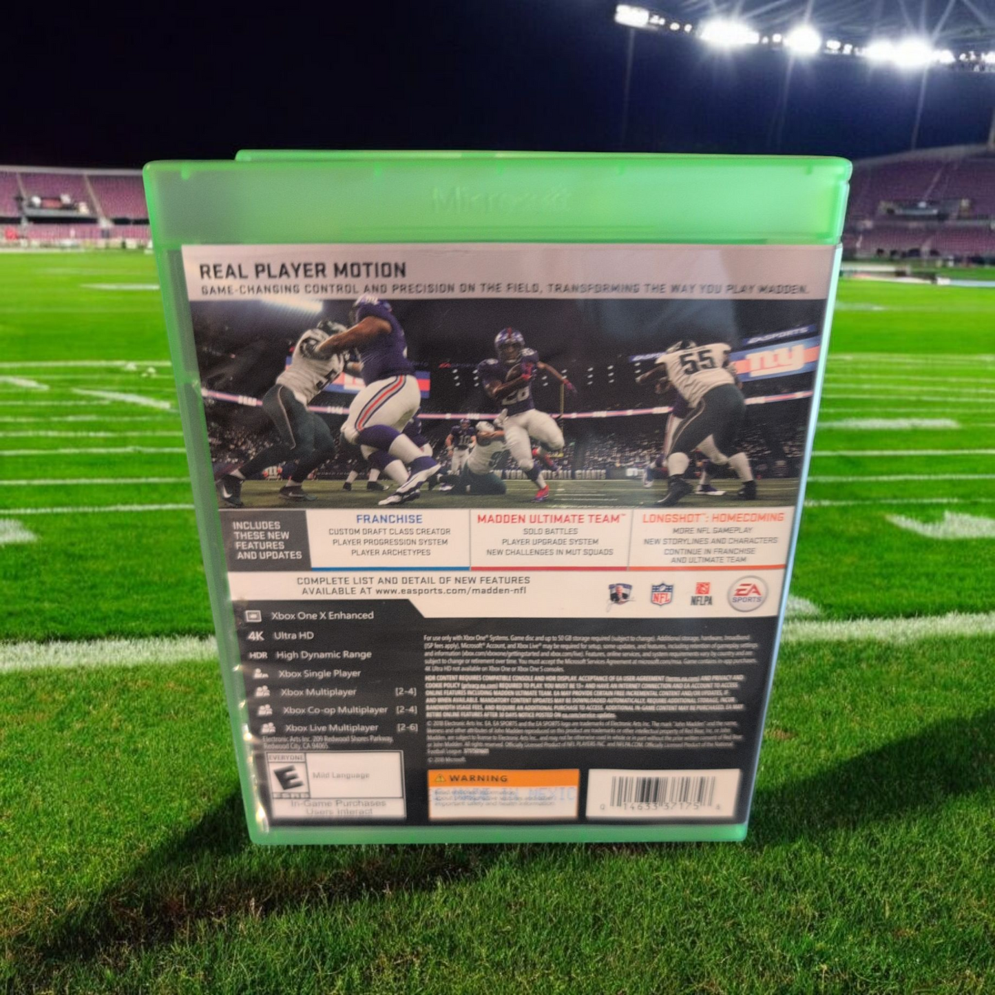 Madden NFL 19 - Xbox One - Perfect Disc - Antonio Brown - EA Sports - Microsoft