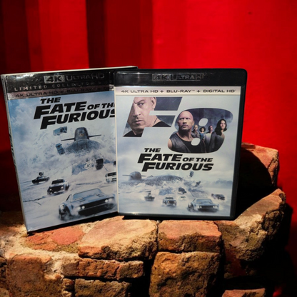 The Fate of the Furious - Perfect Discs - 4K Ultra HD Bluray/Bluray- W Slipcover