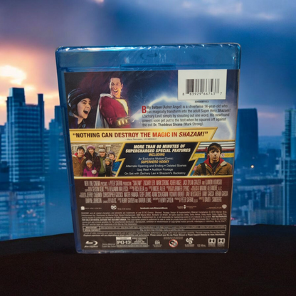 Shazam! - Blu-ray + DVD + Digital Combo Pack -  Sealed - DC Movie