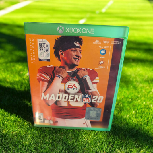 Madden NFL 20 - Microsoft Xbox One - EA Sports - Great Disc - Patrick Mahomes -
