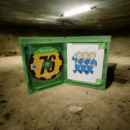 Fallout 76 - Perfect Disc - Bethesda - Xbox One - Collectable Stickers