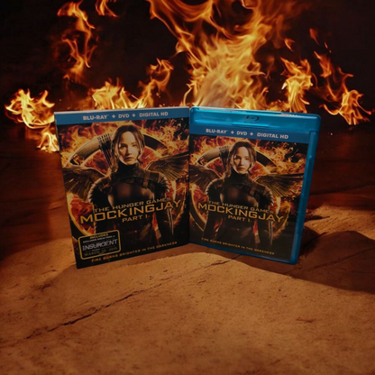 The Hunger Games Mockingjay Part 1 - Perfect Br Disc - Slip Cover - Blu Ray -Dvd