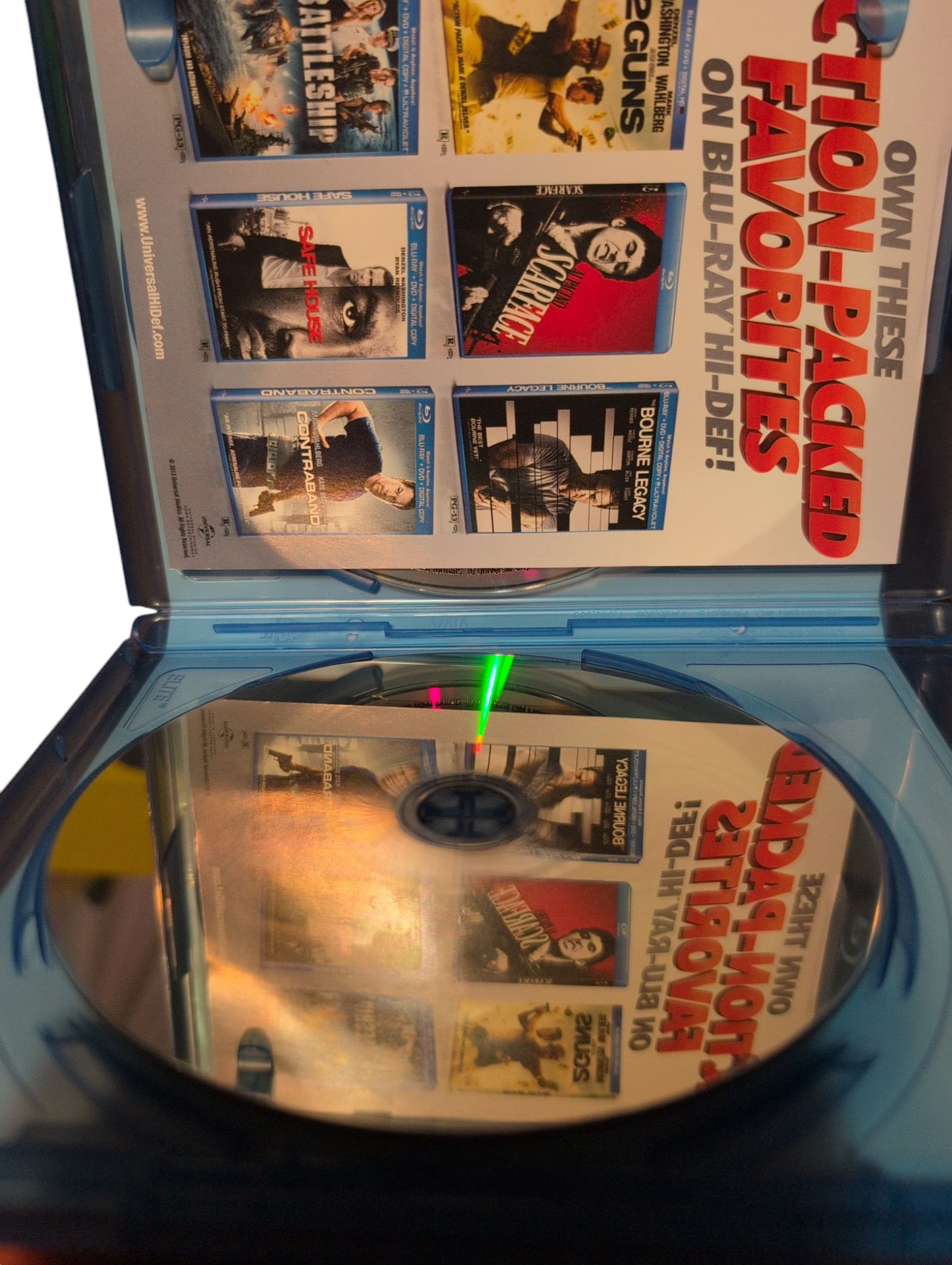 2 Guns - Perfect BR Disc - Blu-ray - Denzel Washington - Mark Wahlberg
