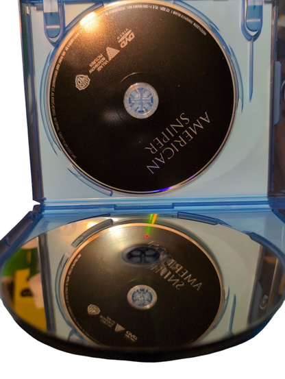 AMERICAN SNIPER - Blu Ray - Perfect BR Disc - DVD Set - American Hero