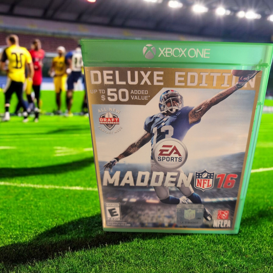 Madden NFL 16 - Perfect Disc - Xbox One - Odell Beckham Jr - Microsoft - EA Spor
