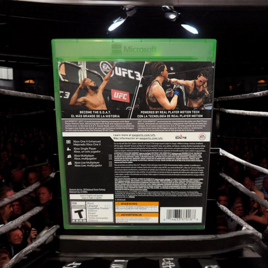 UFC 3 - Xbox One - Perfect Disc - Xbox X Enhanced - EA Sports - Conner McGregor