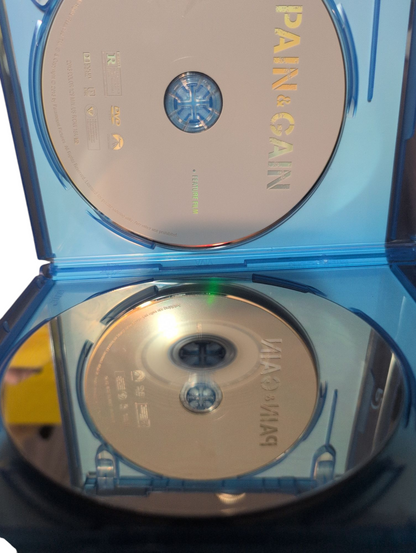 Pain & Gain - Perfect Br Disc - Blu Ray - Dvd - Dwayne Johnson - Mark Wahlberg