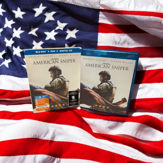 AMERICAN SNIPER - Blu Ray - Perfect BR Disc - DVD Set - American Hero