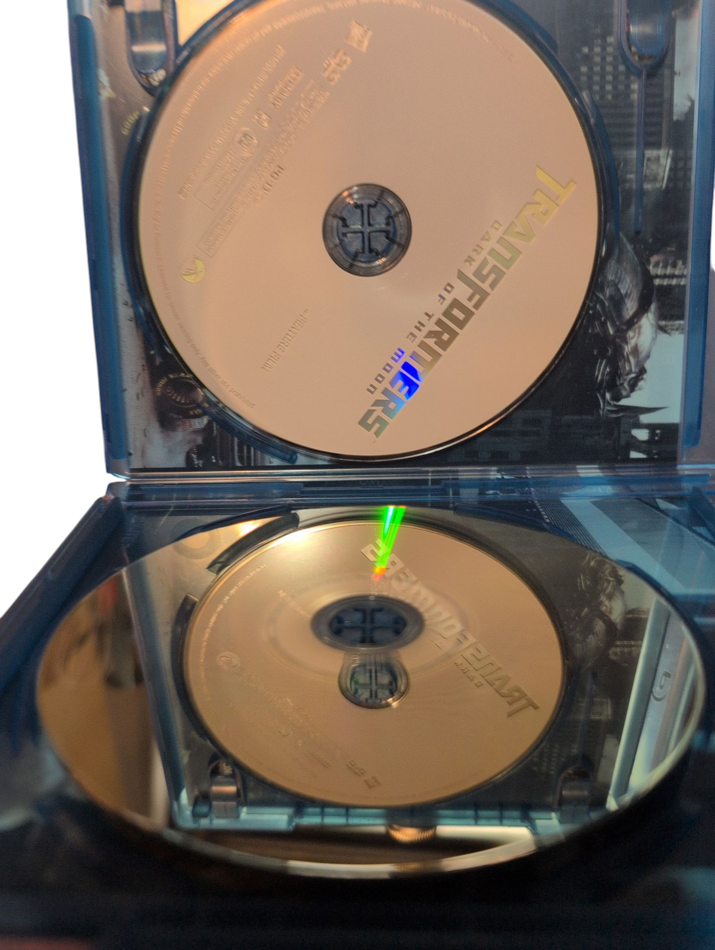 Transformers Dark Side Of The Moon - Perfect Discs - Slip Cover - Blu Ray - Dvd