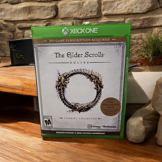 Elder Scrolls Online Tamriel Unlimited Collectors Edition Xbox One Perfect Disc