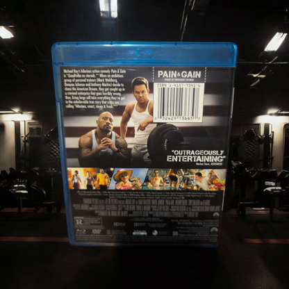 Pain & Gain - Perfect Br Disc - Blu Ray - Dvd - Dwayne Johnson - Mark Wahlberg