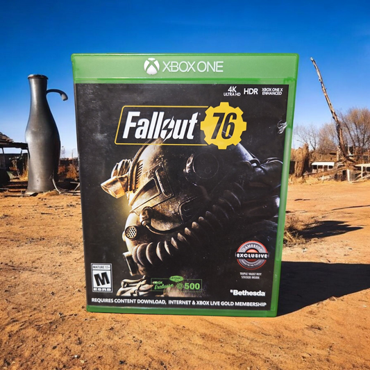 Fallout 76 - Perfect Disc - Bethesda - Xbox One - Collectable Stickers