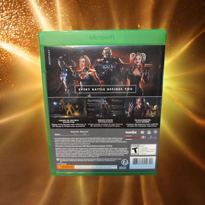 Injustice 2 For - Microsoft - Xbox One - Perfect Disc - Cult Classic Game