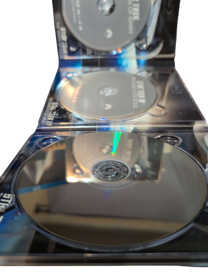 Star Trek Motion Picture Trilogy - Blu Ray - Perfect Discs - Original Inserts