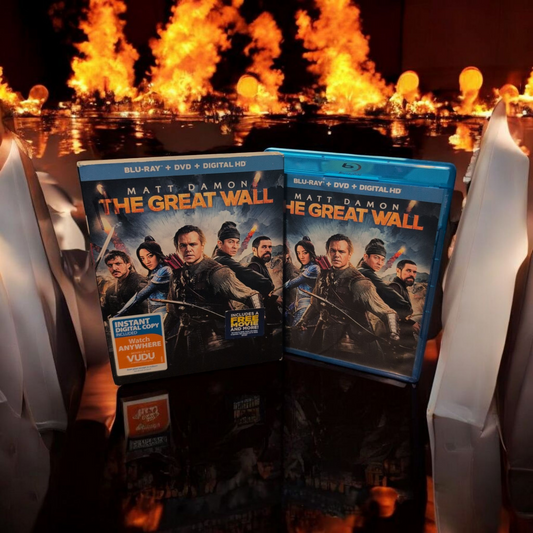 The Great Wall - Perfect Discs - Slip Cover - Blu Ray - Matt Damon